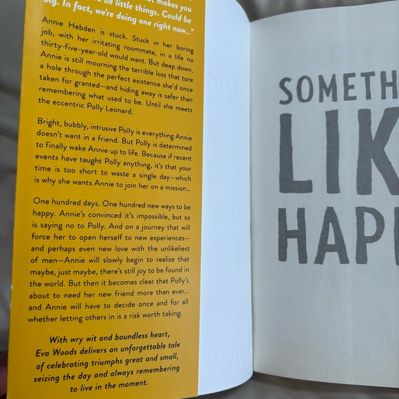 3/$20 📚 Something Like Happy Eva Woods 2017 Graydon House Paperback - Picture 3 of 8